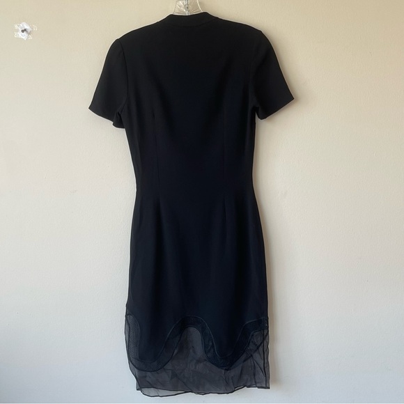 STELLA MCCARTNEY black short sleeve dress - Picture 7 of 14